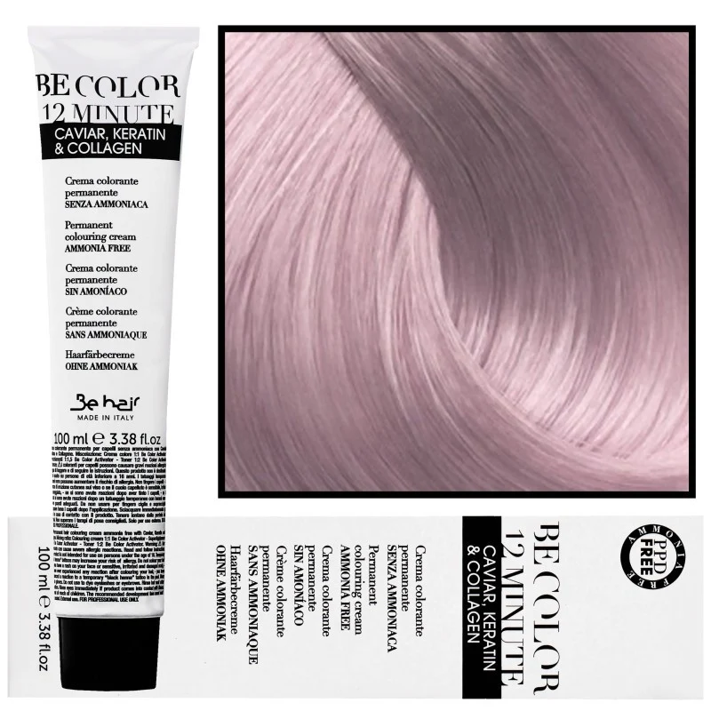Be Hair Be Color 12 minuti 100ml 11,7 Biondo Super Platino Iris — Tinta per capelli