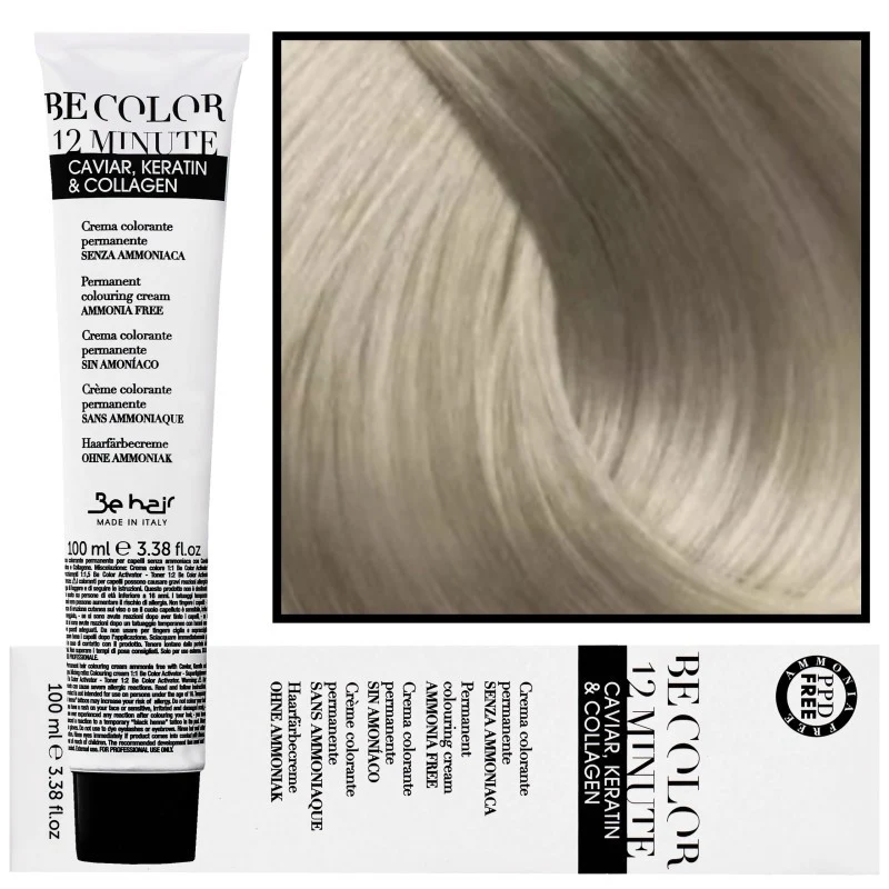 Be Hair Be Color 12 Minuti 8,8 Biondo Chiaro Beige 100 ml — Colore Capelli