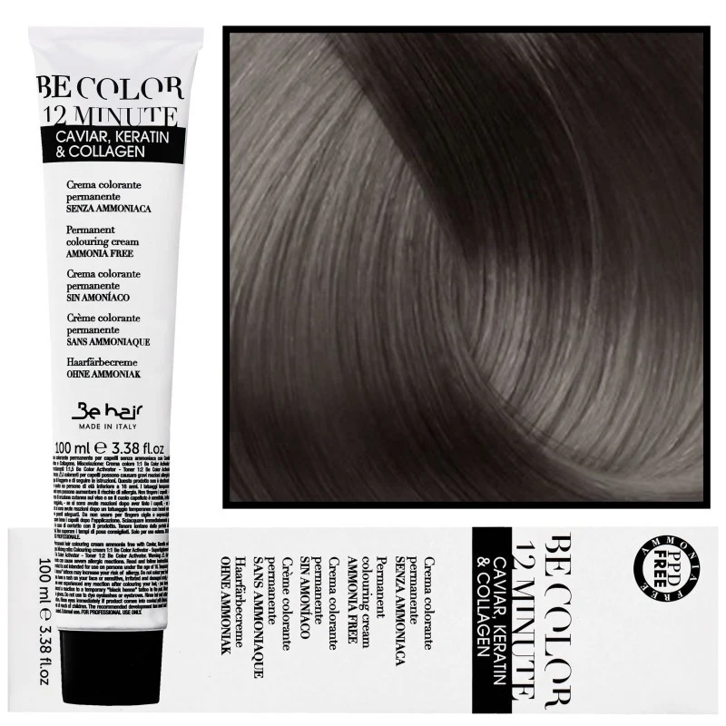 Be Hair Be Color 5.1 Castano Chiaro Cenere 100 ml — Colore Capelli