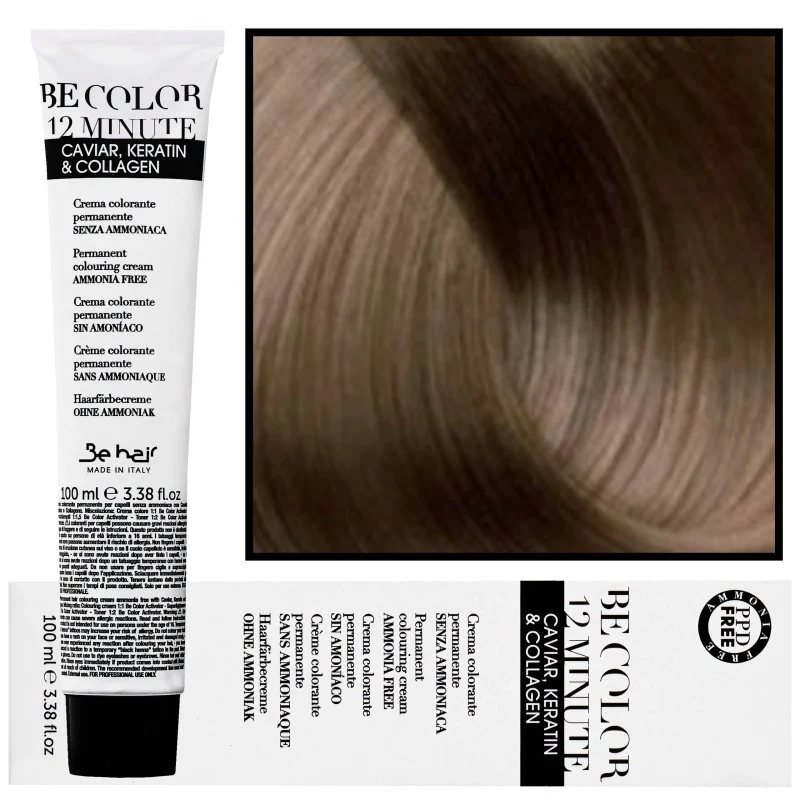 Be Hair Be Color 12 Minuti 6.0 Biondo Scuro 100 ml — Tintura per Capelli