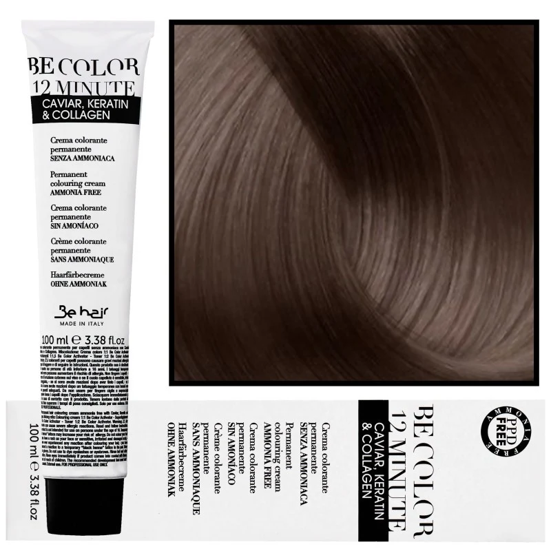 Be Hair Be Color 12 Minuti 4.0 Castano Medio 100 ml — Colore Capelli