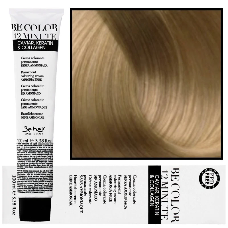 Be Hair Be Color 12 Minuti 8,0 Biondo Chiaro 100 ml — Tinta Capelli