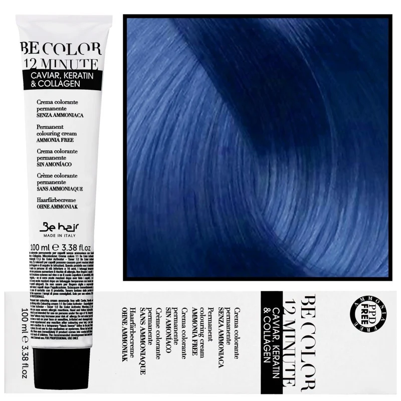 Be Hair Be Color 12 Minuti Blu 100 ml — Tintura Capelli
