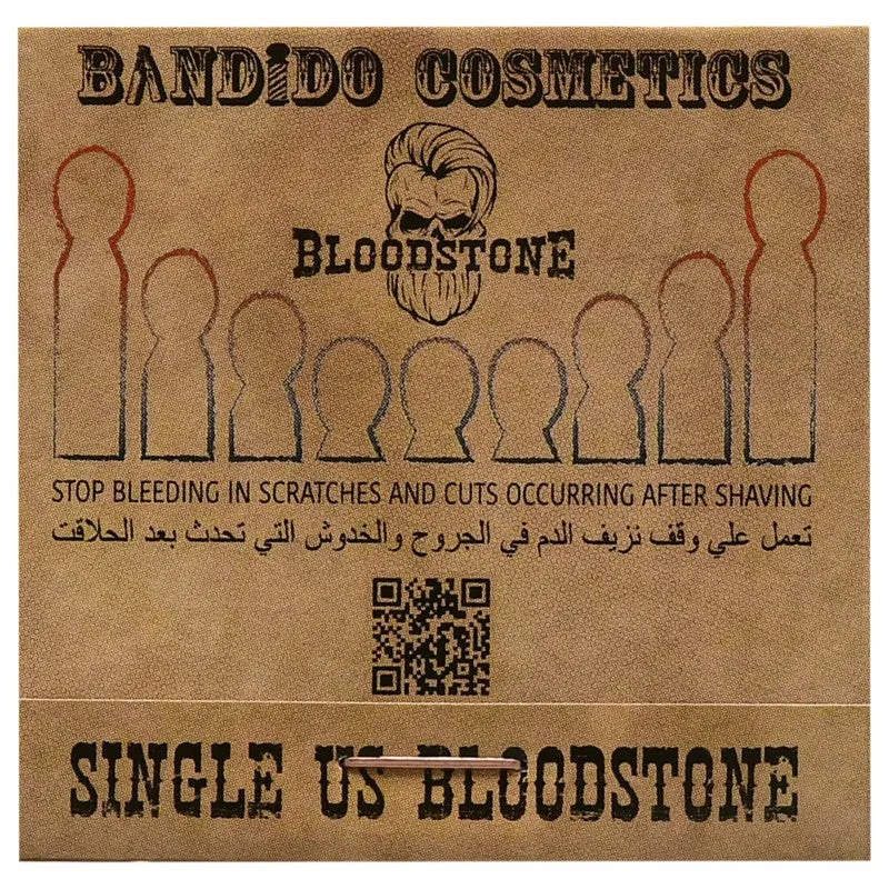 Bandido Fiammiferi Bloodstone Allume 20 pezzi — Fiammiferi