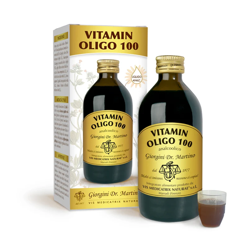 Dr Giorgini Vitamin Oligo 100 Liquido Analcoolico 200 ml — Integratore