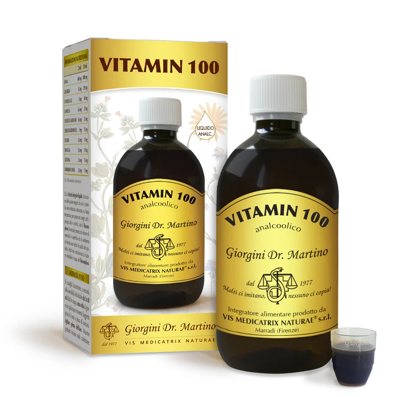 Dr Giorgini Vitamin 100 500 ml Liquido Analcoolico — Integratore