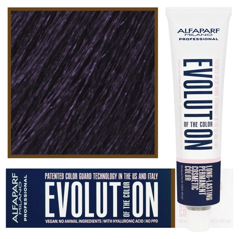 Alfaparf Evolution 60ml 5,22 Castano viola chiaro intenso — Tinta per capelli