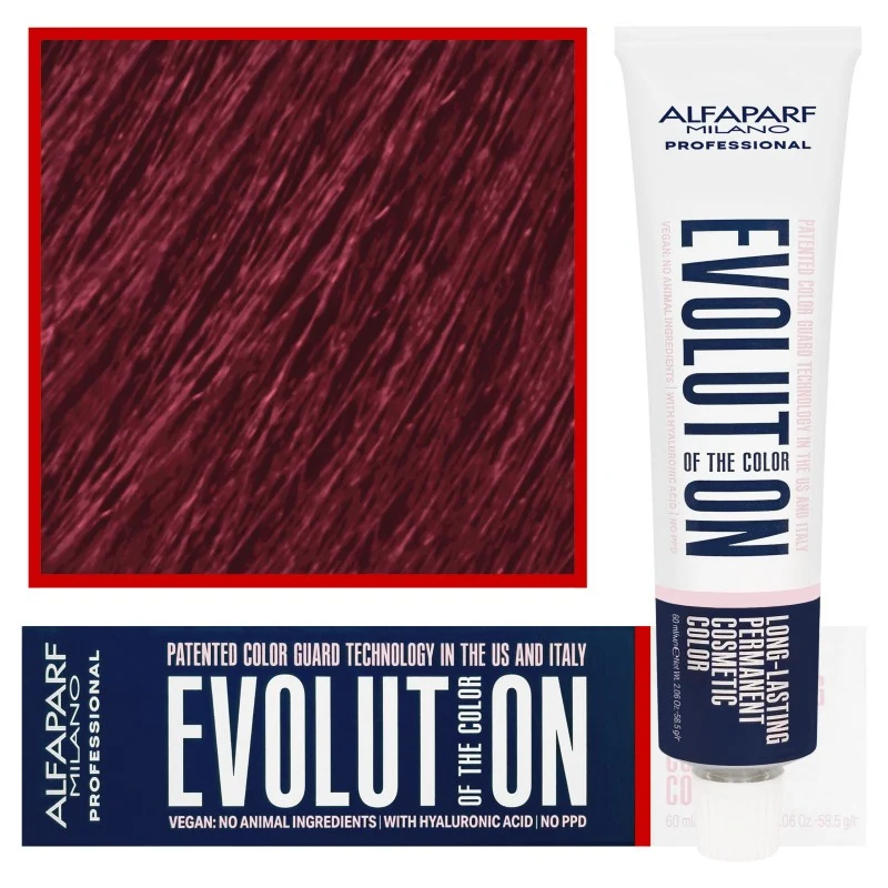 Alfaparf Evolution 6.66I Rosso castano scuro intenso 60 ml — Tinta per capelli
