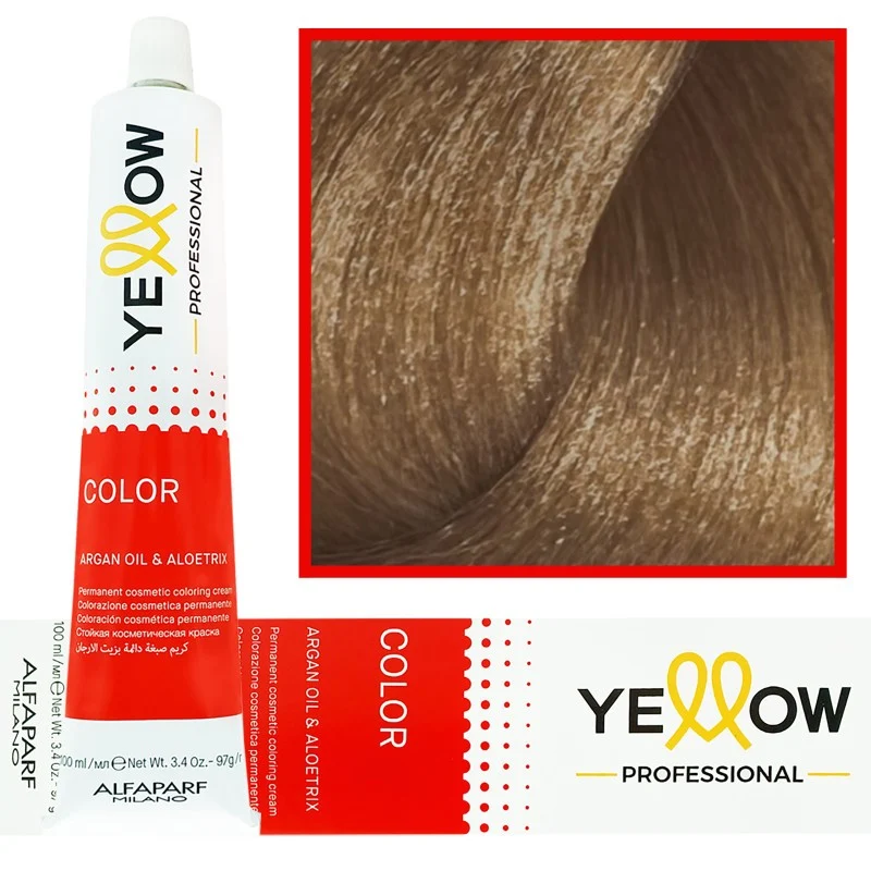 Alfaparf Yellow 8.00 Biondo Chiaro Intenso 100 ml — Tinta capelli