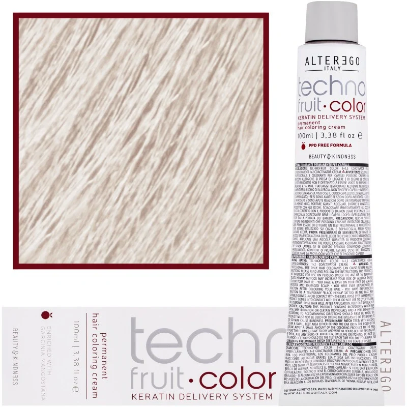 Alter ego Technofruit Color 10/2 100 ml — Tinta per capelli
