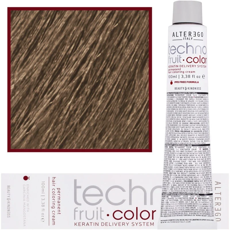 Alter ego Technofruit Color 9/0 Biondo Chiarissimo 100 ml — Tinta per capelli