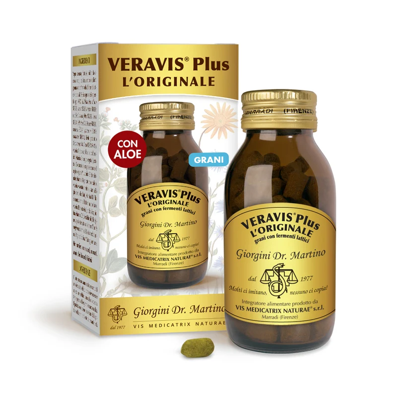 Dr Giorgini Veravis Plus L'Originale con Fermenti Lattici 90 g Grani — Integratore Alimentare