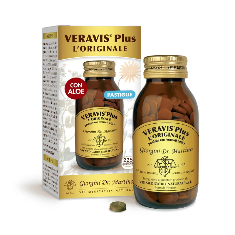 Dr Giorgini Veravis Plus L'Originale con Fermenti Lattici 90 g — Integratore in Pastiglie