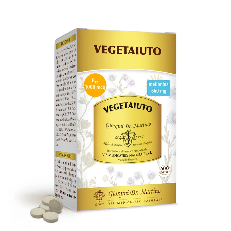 Dr Giorgini Vegetaiuto 300 g Pastiglie 500 mg — Integratore