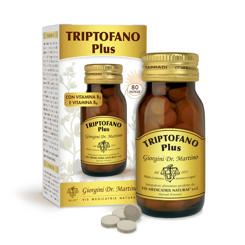 Dr Giorgini Triptofano Plus 40 g Pastiglie 500 mg — Integratore