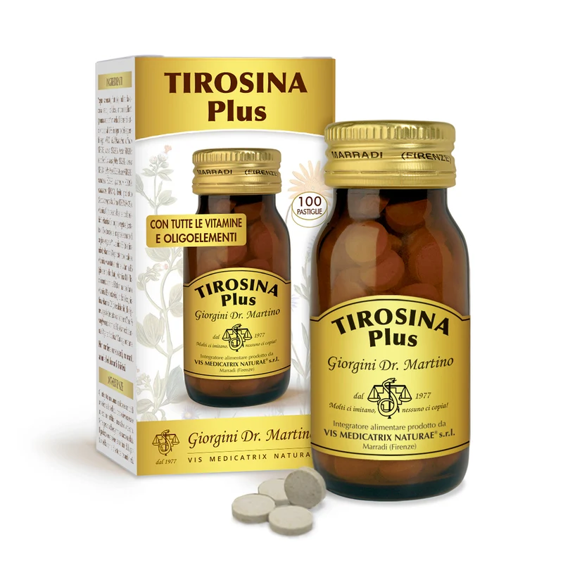 Dr Giorgini Tirosina Plus 50 g Pastiglie 500 mg — Integratore