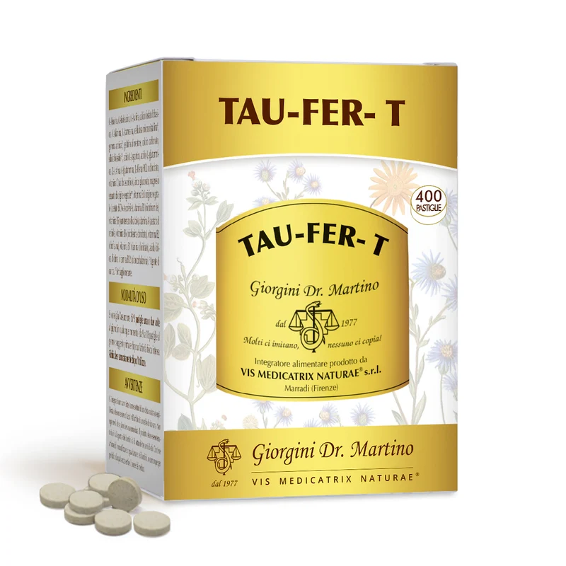 Dr Giorgini Tau-Fer-T 200 g pastiglie 500 mg — Integratore