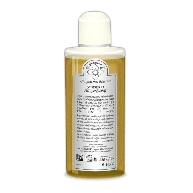 Dr Giorgini Shampoo al ginseng 250 ml — Shampoo