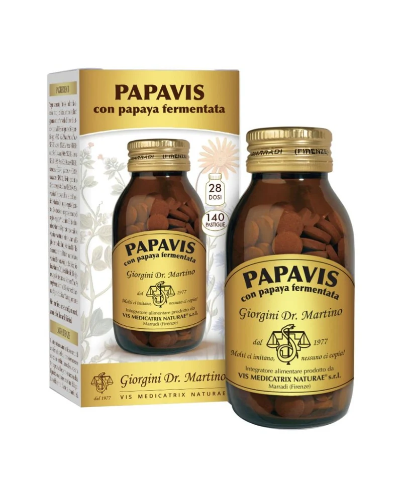 Dr Giorgini Papavis 500 mg 70 g — Pastiglie