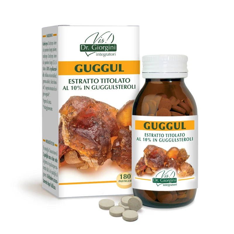 Dr Giorgini Guggul Estratto Titolato 500 mg 90 g — Integratore