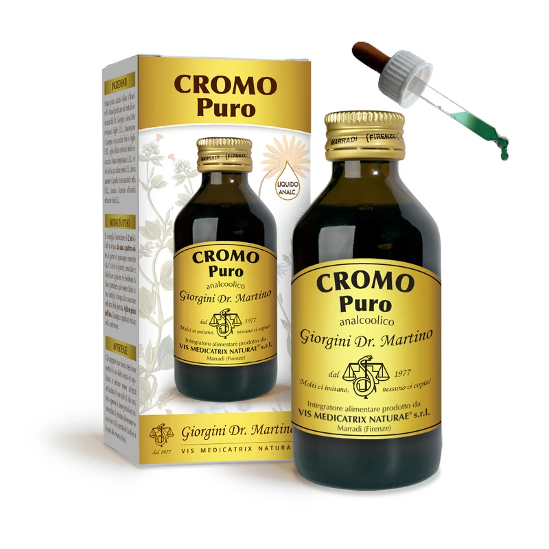 Dr Giorgini Cromo Puro Liquido Analcoolico 100 ml — Integratore