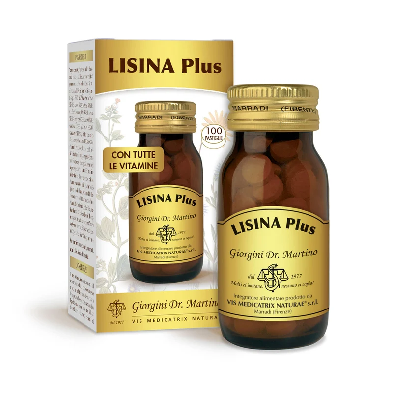 Dr Giorgini Lisina Plus 50 g Pastiglie 500 Mg — Integratore