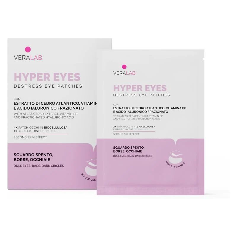 Veralab Hyper Eyes Destress Patch Occhi 4 x 5 ml — Trattamento Occhi