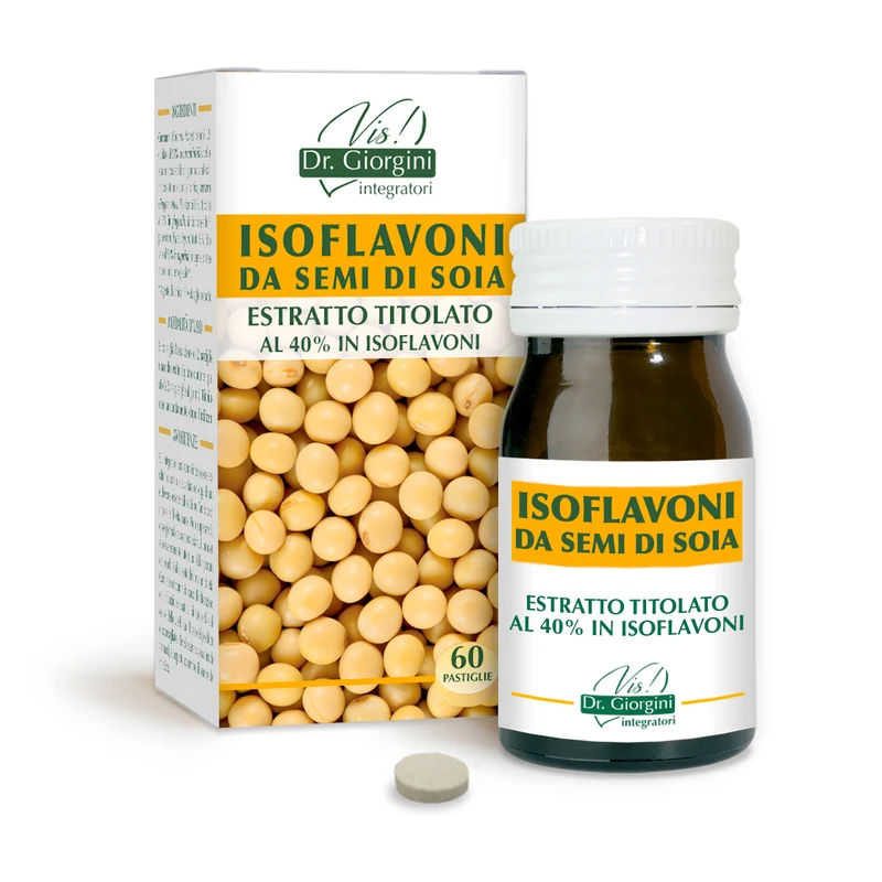 Dr Giorgini Isoflavoni Semi Di Soia Est.Tit. 30 g Pastiglie 500 Mg — Integratore