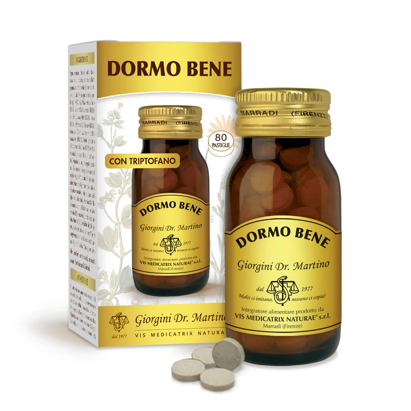 Dr Giorgini Dormo Bene 40 g Pastiglie 500 Mg — Integratore