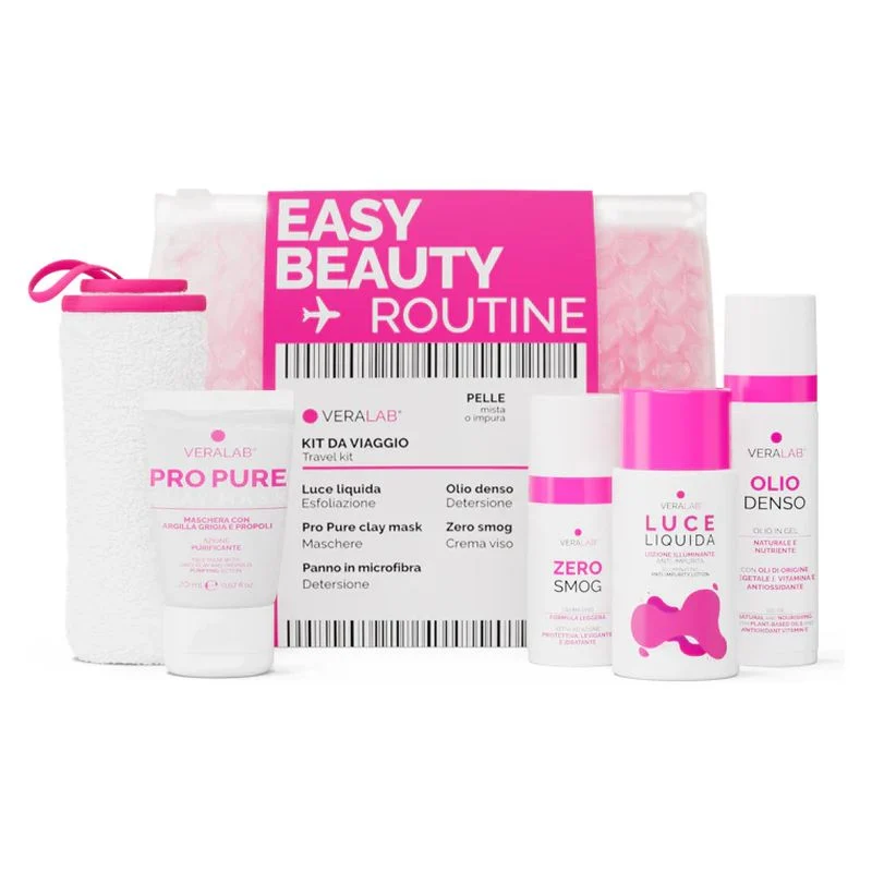 Veralab Easy Beauty Routine Pelle Normale O Spenta — Set cosmetico