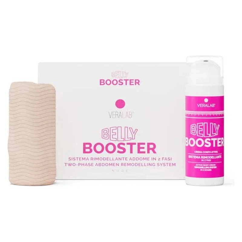 Veralab Belly Booster Nude — Trattamento Rimodellante Addome Crema e Guaina