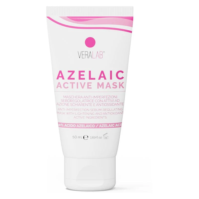 Veralab Azelaic Active Mask Maschera Anti-Imperfezioni Seboregolatrice 50 ml — Maschera viso