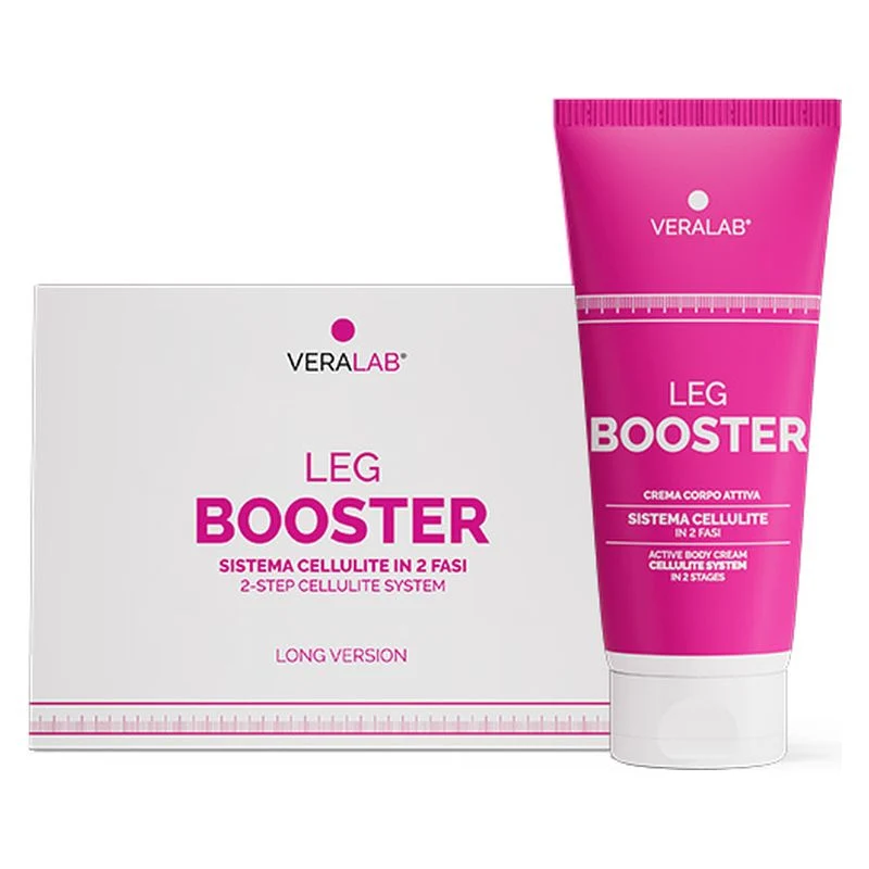 VeraLab Leg Booster Long Version L — Trattamento Cellulite Crema e Guaina
