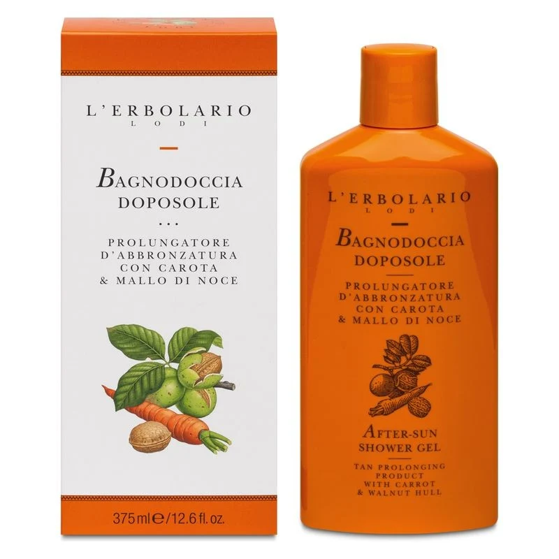 L'erbolario Bagnodoccia Doposole Prolungatore Abbronzatura 375 ml — Gel Doccia