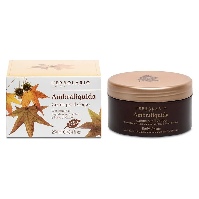 L'erbolario Ambraliquida Crema Per Il Corpo 250 ml — Crema Corpo
