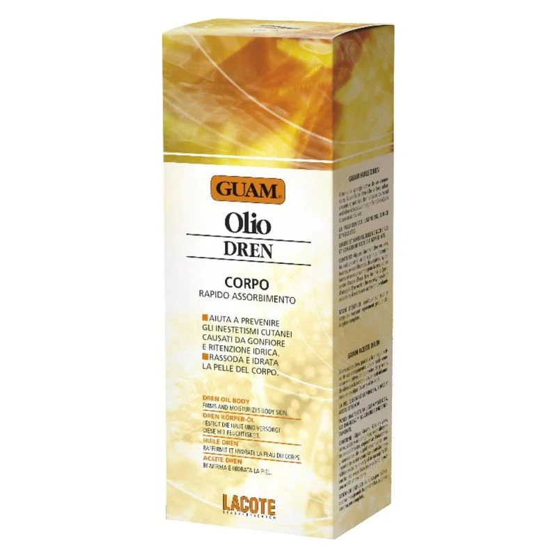 Guam Olio Dren Corpo Rapido Assorbimento 200 ml — Prodotto cosmetico