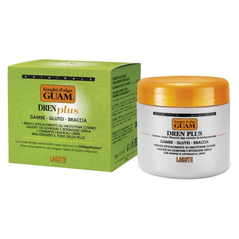 Guam Fanghi d'Alga Dren Plus Gambe Glutei Braccia 500 g — Crema Corpo