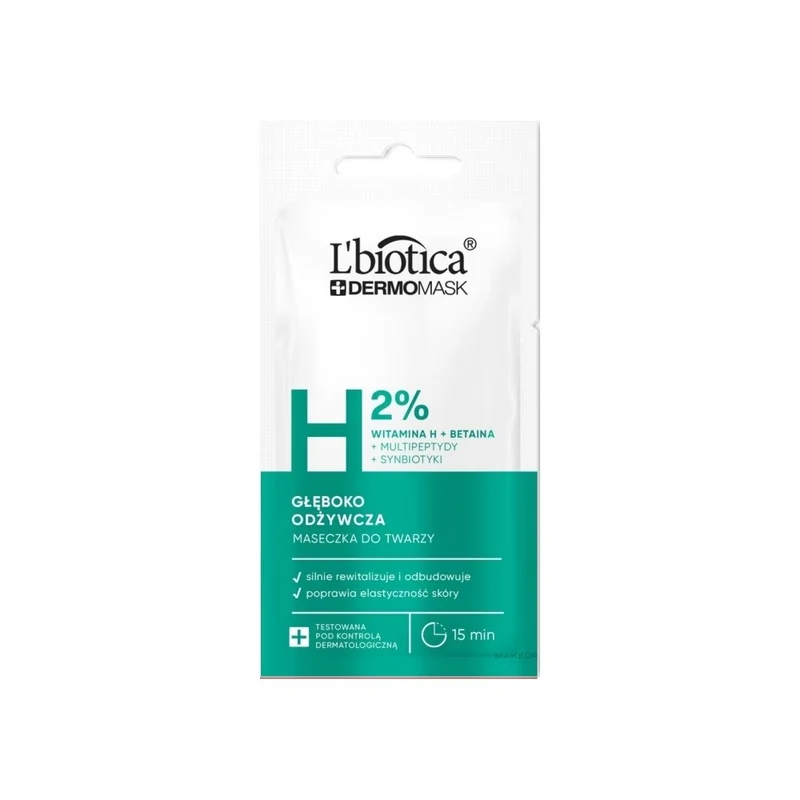 L'biotica DermoMask H 2% 8 ml — Maschera viso