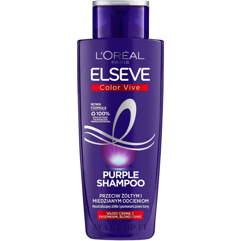 L'Oréal Paris Elvive Color-Vive Purple Shampoo anti-giallo 200 ml — Shampoo