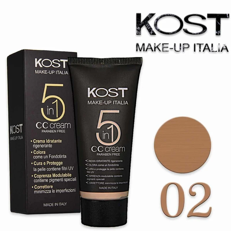 Kost make up CC cream 5 in 1 Kost02 — Crema CC