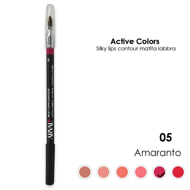 Arval Silky lips contour 05 Amaranto — Matita per labbra
