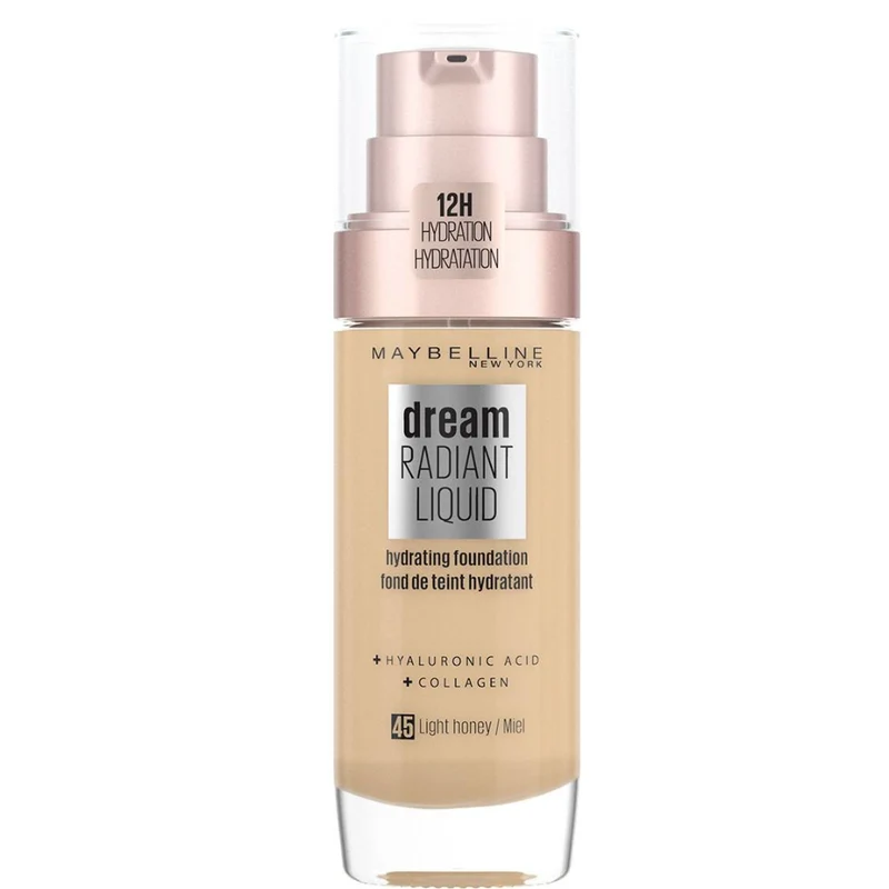 Maybelline Dream Radiant Liquid Fondotinta 45 — Fondotinta