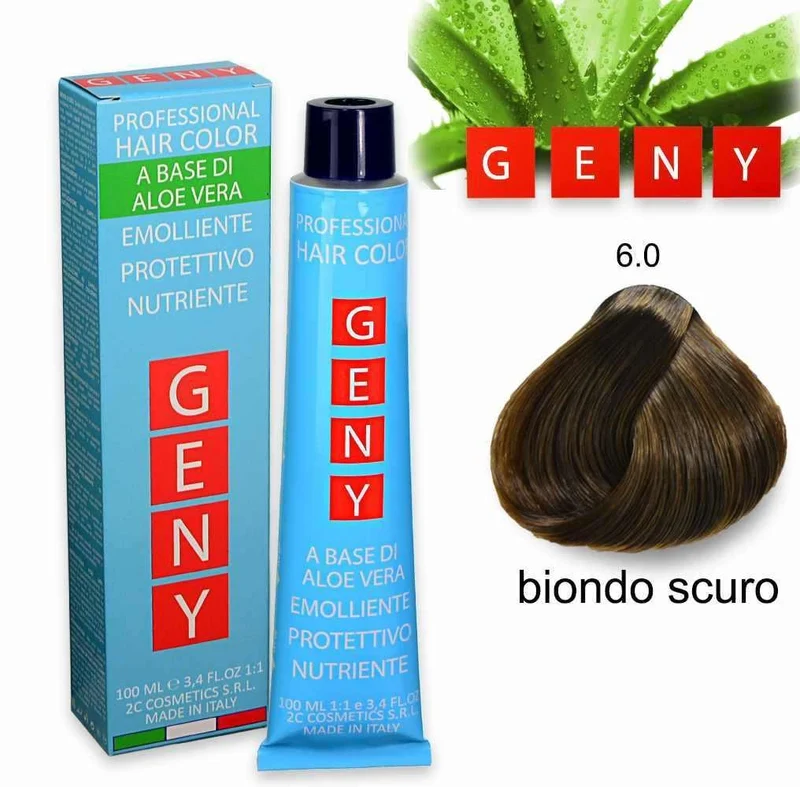 Geny Professional 6.0 Biondo Scuro 100 ml — Tinta Capelli
