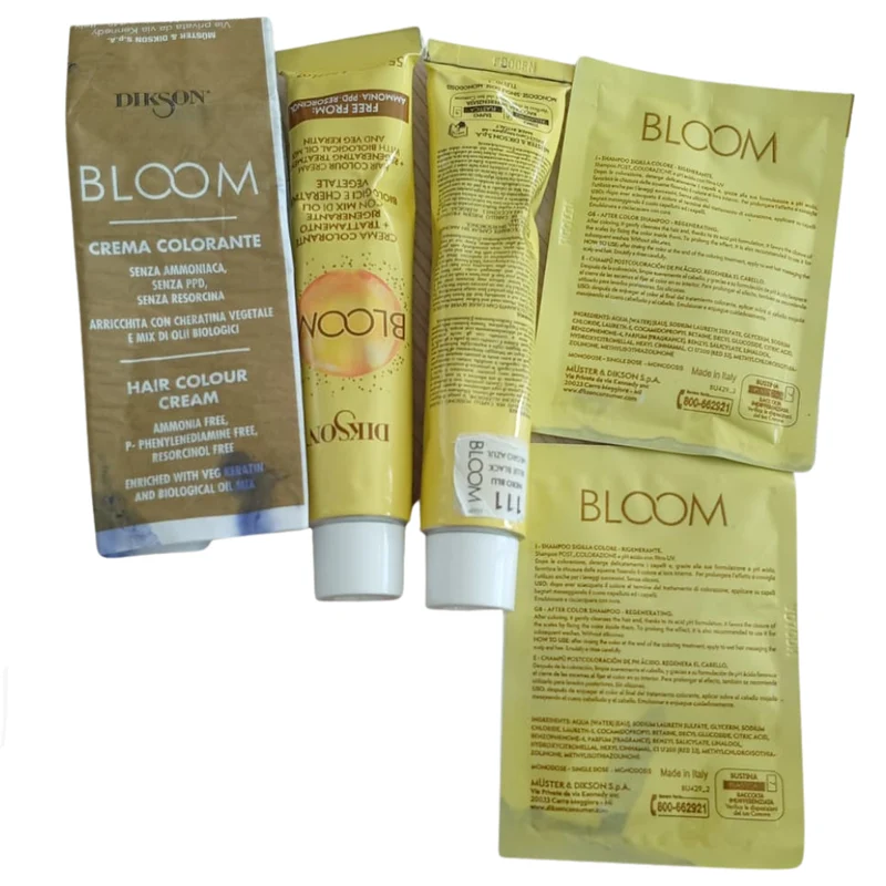 Dikson Bloom Crema Colorante Con Cheratina 111 Nero Blu — Colorante capelli
