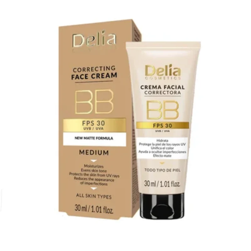 Delia Cosmetics BB Cream Idratante Medio 30 ml — BB Cream