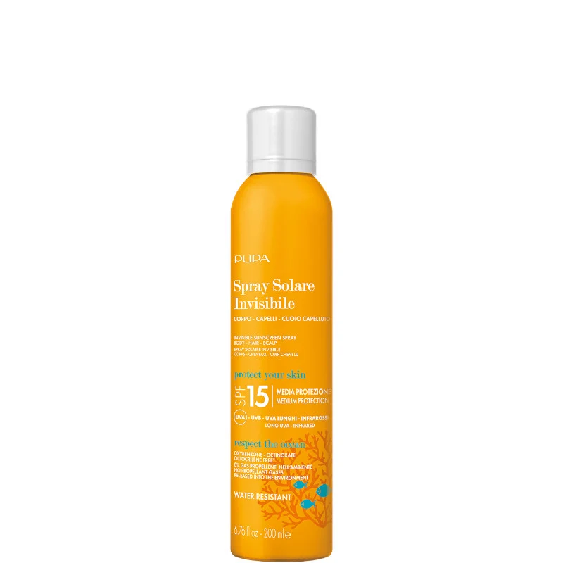 Spray Solare Invisibile SPF 15 Corpo 200 ml