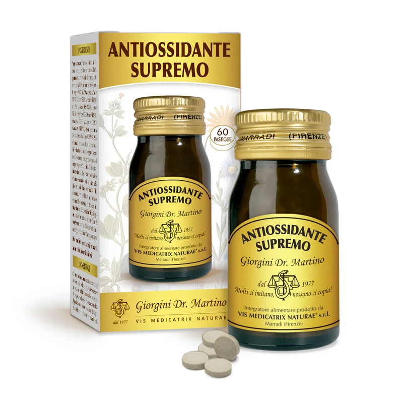 Dr Giorgini Antiossidante Supremo 30 g Pastiglie 500 Mg — Integratore