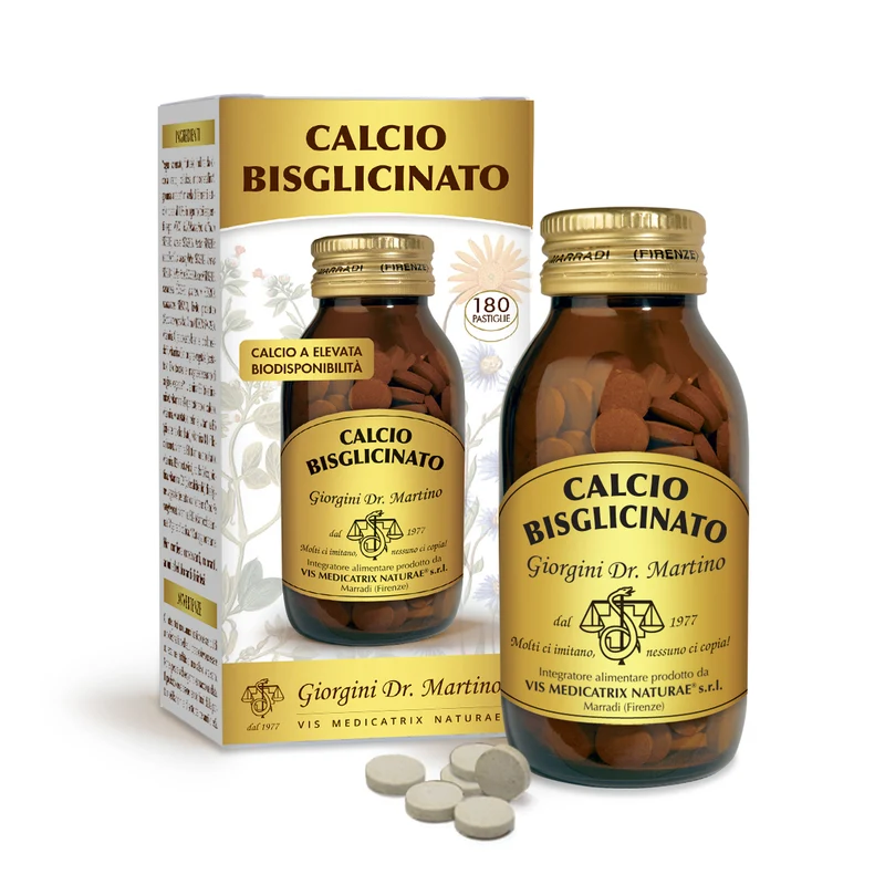 Dr Giorgini Calcio Bisglicinato 90 g Pastiglie 500 Mg — Integratore