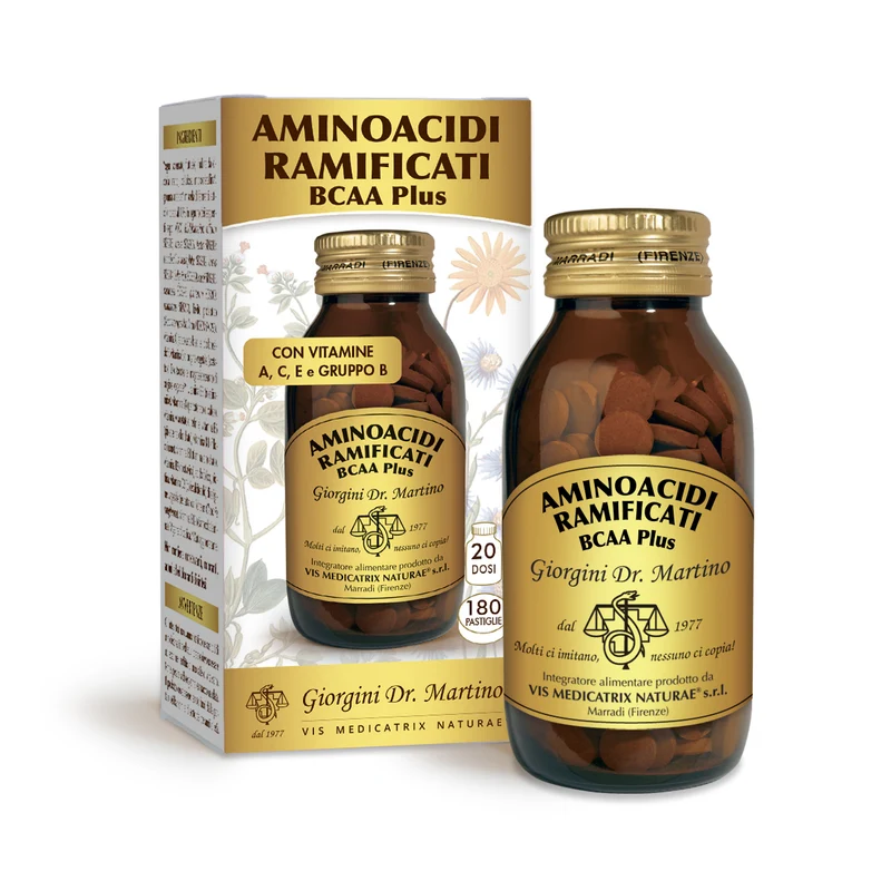 Dr Giorgini Aminoacidi Ramificati Bcaa Plus 90 g Pastiglie 500 mg — Integratore