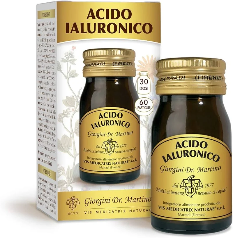 Dr Giorgini Acido Ialuronico 30 g Pastiglie 500 mg — Integratore
